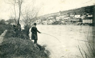 Vue générale.  Bords de la Garonne