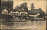 253. AGEN - Passage Plage - BOYER, Propriétaire. Vue générale des Bains 