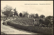 Saint-Salvy (Lot-et-Garonne). Vue générale (Côté Nord) 