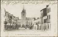 30 Villeneuve-sur-Lot. La tour et la porte de Paris 